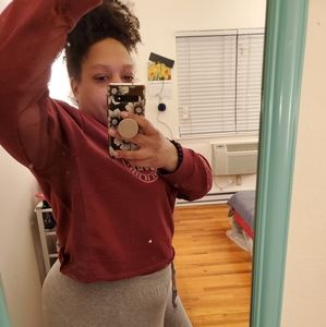 Long Sleeve Crop Hoodie